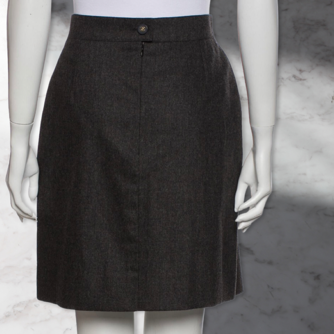 Vintage Knee-Length Skirt – Wanderluxstyle